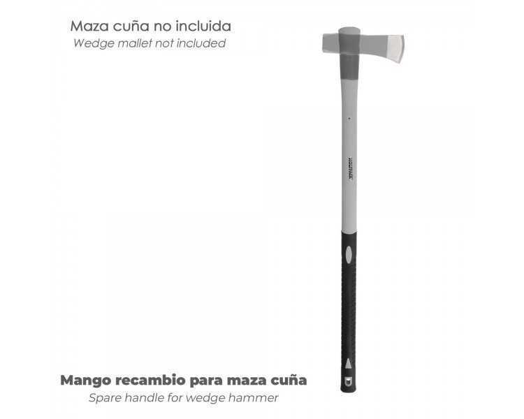 Mango Fibra Vidrio Maza Cuña 3 Kg 54x34 mm. Oval Conico