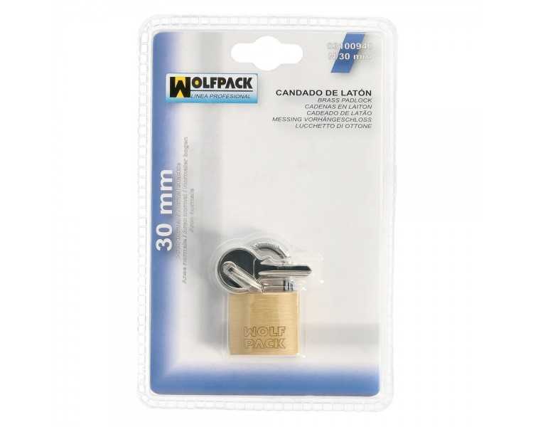 Candado Laton Arco Normal  30 mm.