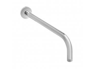 Brazo Ducha Laton  1/2" x 37+7 cm. Angulo recto.