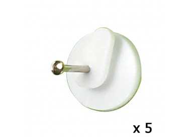 Cuelga Cuadros Redondo Grande (Blister 5 unidades) Clavar