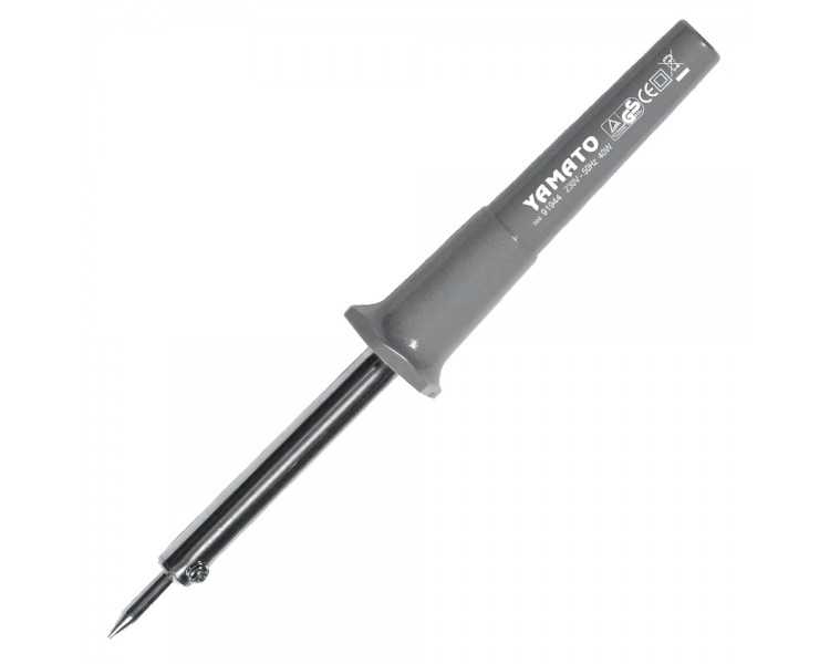 Soldador Yamato  40 W. Punta Recta