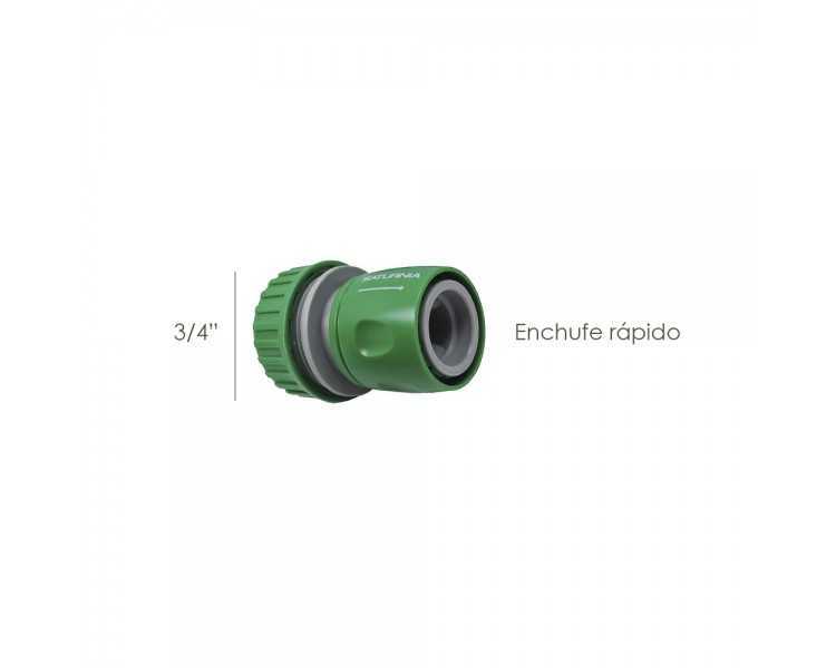 Conector Manguera Plastico 3/4       Blister