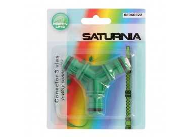 Conector Union Manguera Plastico Saturnia