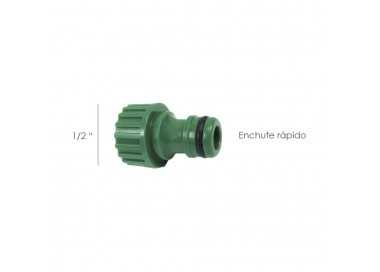 Adaptador Manguera Plastico 1/2 Hembra  Blister