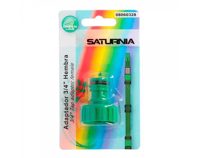 Adaptador Manguera Plastico 3/4 hembra  Blister