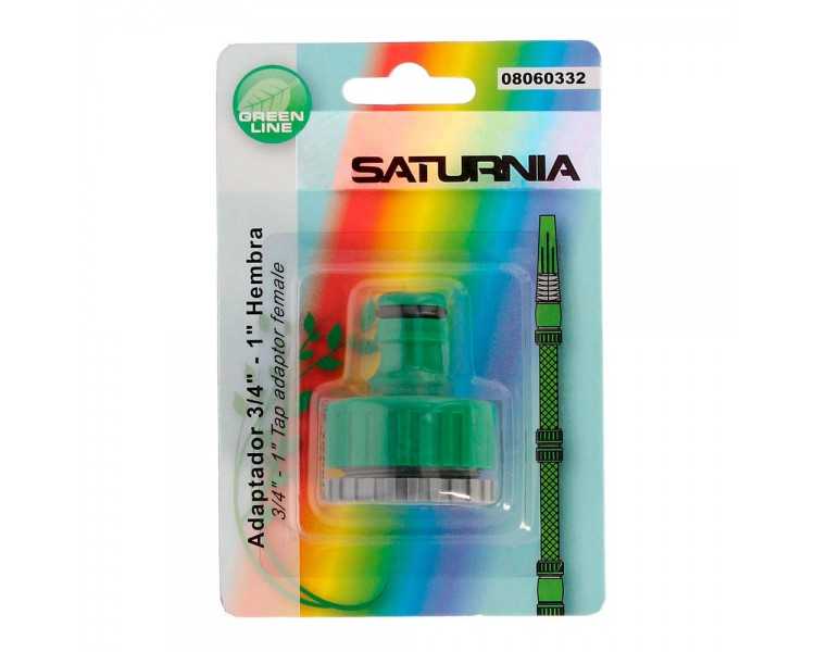 Adaptador Manguera Plástico 3/4 - 1" Hembra   Blister