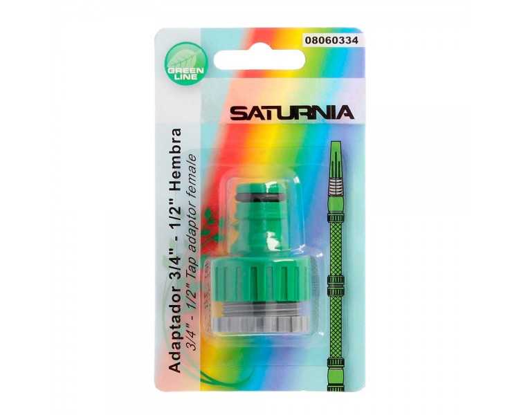 Adaptador Manguera Plastico 3/4-1/2" Hemba Blister