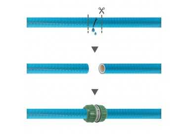 Reparador Manguera Plastico 1/2  Blister