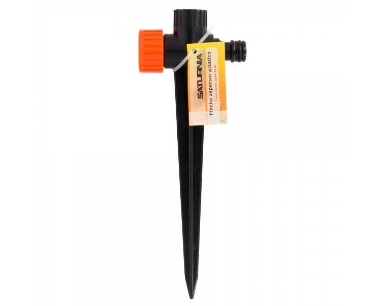 Pincho Para Aspersor Plastico Saturnia Con Racord Manguera
