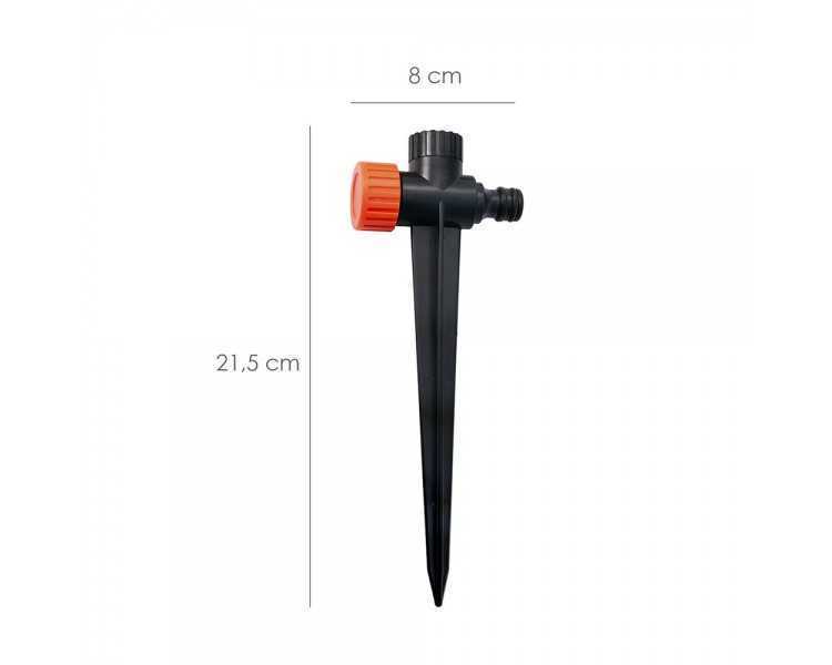 Pincho Para Aspersor Plastico Saturnia Con Racord Manguera