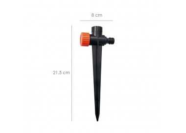 Pincho Para Aspersor Plastico Saturnia Con Racord Manguera