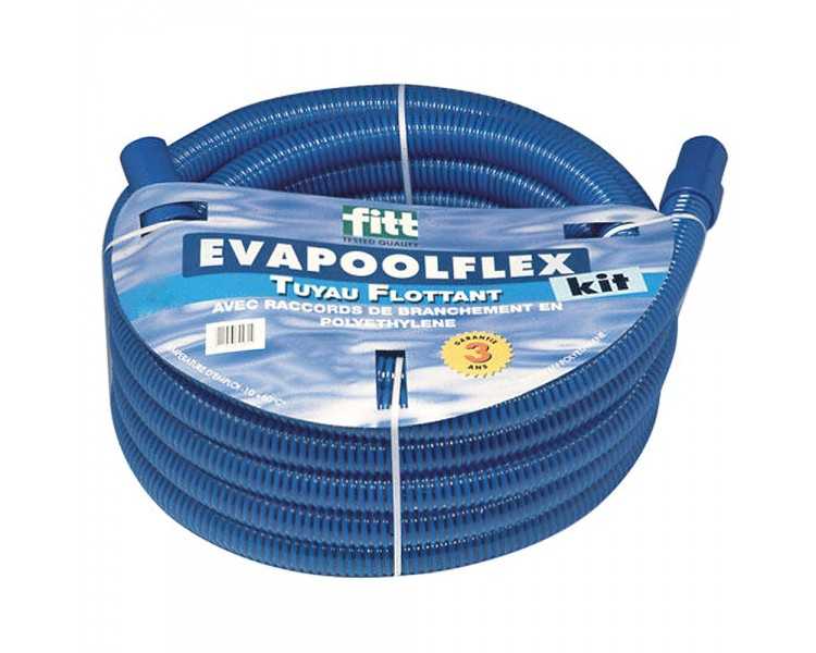 Manguera Piscinas Eva Pool Rollo 15 Metros Con Conectores