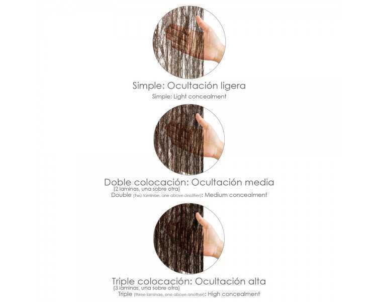 Brezo Natural Ocultación Ligera, Rollo 5 x 2 metros, División, Jardín, Sombreajes