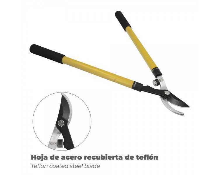 Tijeras Podar Profesional Acero Telescópica 2 Manos