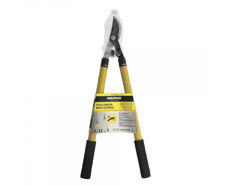 Tijeras Podar Profesional Acero Telescópica 2 Manos