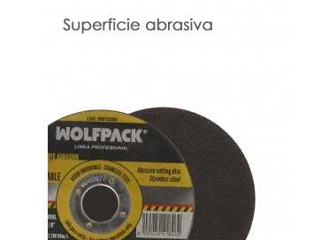 Disco Corte Abrasivo Acero Inoxidable Ø 115x Ø 22,2 mm Espesor 1,0 mm. Disco Radial / Amoladora Universal