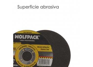 Disco Corte Abrasivo Acero Inoxidable Ø 115x Ø 22,2 mm Espesor 1,6 mm. Disco Radial / Amoladora Universal