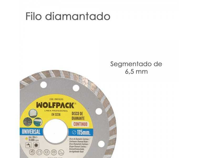 Disco Diamante 115 mm. General Obra Continuo