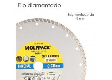 Disco Diamante 230 mm. General Obra Continuo