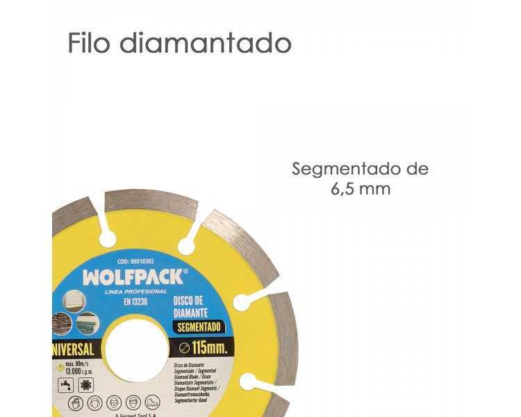 Disco Diamante 115 mm. General Obra Segmentado Sinterizado