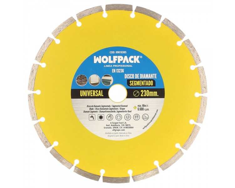 Disco Diamante 230 mm. General Obra Segmentado Sinterizado