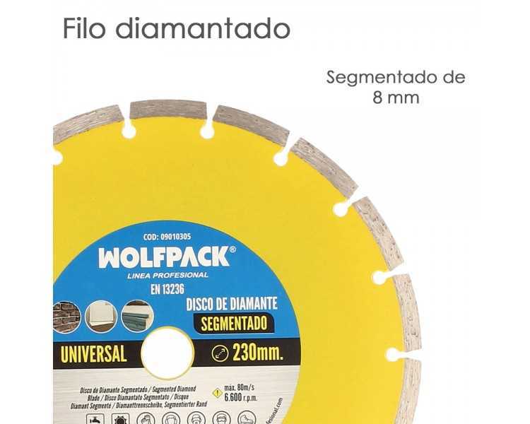 Disco Diamante 230 mm. General Obra Segmentado Sinterizado