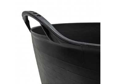 Capazo Plastico Negro Numero 4 55 Litros