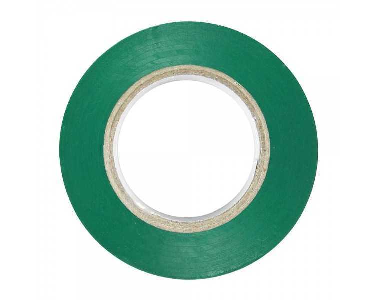 Cinta Aislante 20 m. x 19 mm. Verde Uso doméstico