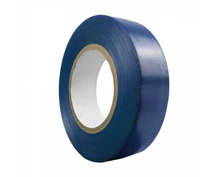 Cinta Aislante 20 m. x 19 mm.  Azul Uso doméstico