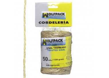 Cuerda Sisal Nº1 2 Cabos (Bobina 220 gr. / 50 m.)
