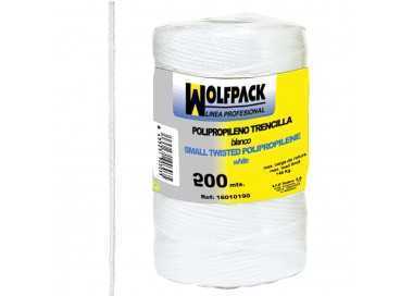 Cuerda Trencilla Polipropileno Blanco (Bobina 200 Metros)