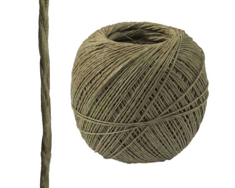 Hilo Bramante Cañamo Pulido Nº 6   (Bobina 100 Gramos)