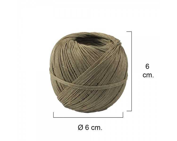 Hilo Bramante Cañamo Pulido Nº10   (Bobina  50 Gramos)