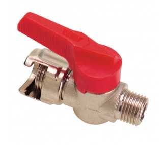 Llave Paso Con Tuerca Bayoneta 1/4 (Blister 1Pieza)