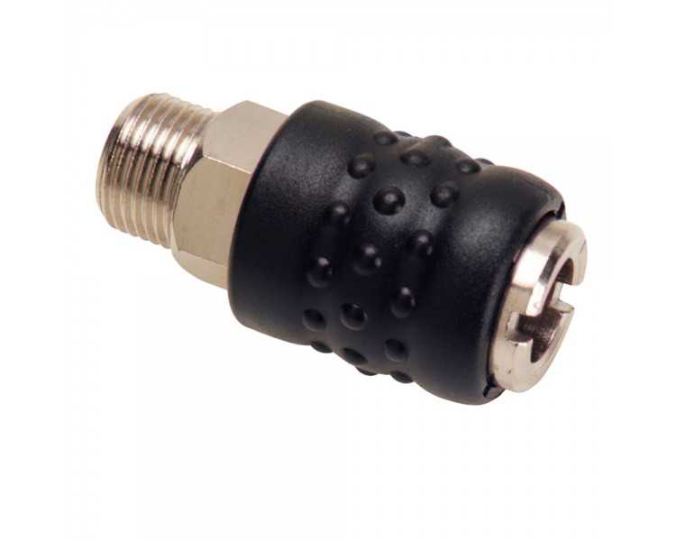 Enchufe Rapido Macho 1/4 (Blister 1 Pieza)