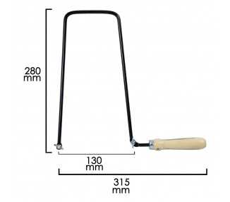 Arco Marqueteria Wolfpack 130x280 mm.