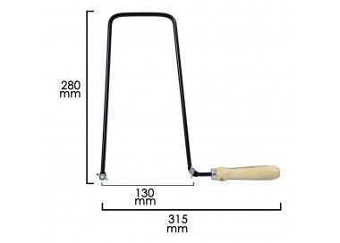 Arco Marqueteria Wolfpack 130x280 mm.