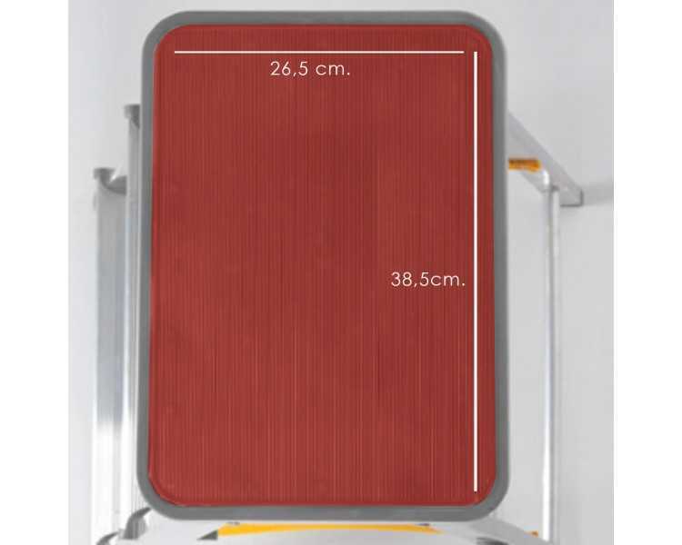 Escalerilla Aluminio Oryx 3 peldaños Uso Doméstico