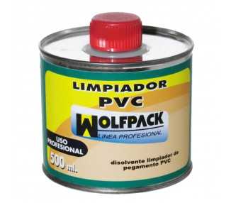 Limpiador Wolfpack Tuberias Pvc 500 ml.
