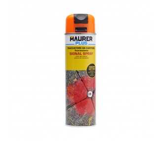 Spray Pintura Trazador Naranja Fluorecente 500 ml.