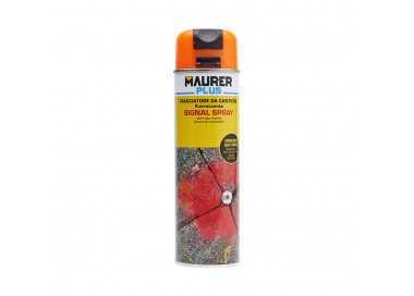 Spray Pintura Trazador Naranja Fluorecente 500 ml.
