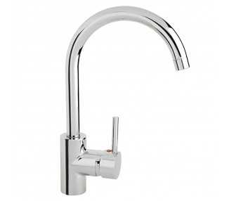 Monomando "Línea Flow" Fregadero Con Caño Alto Con Cartucho ceramico Ø 40 mm.