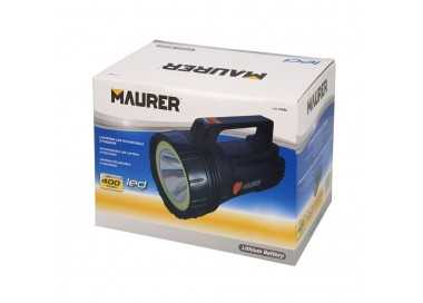 Linterna LED de Mano Multifunción Con Asa, Bateria Litio Recargable (4.000 mAh) 400 Lumenes. 2 Modos de Iluminación