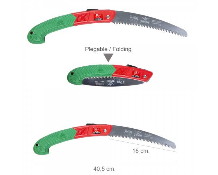 Serrucho Samurai GC Plegable 180 mm.