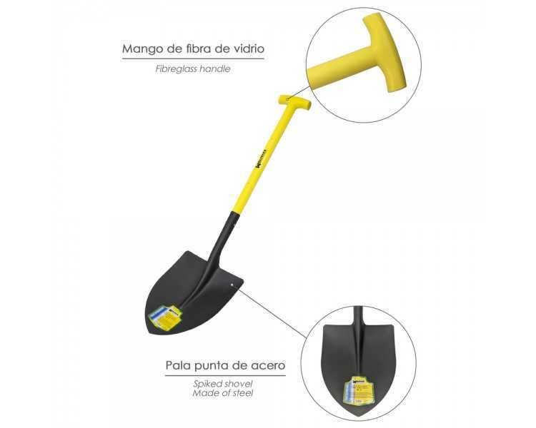 Pala Mango Fibra Vidrio Punta Mango Muleta Nº 3