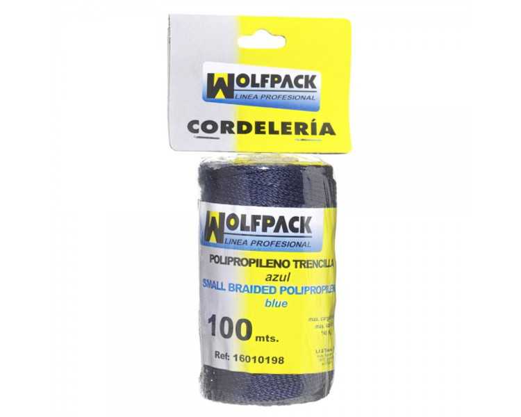 Cuerda Trencilla Polipropileno Azul (Bobina 100 Metros)