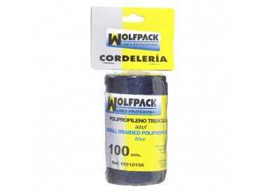 Cuerda Trencilla Polipropileno Azul (Bobina 100 Metros)