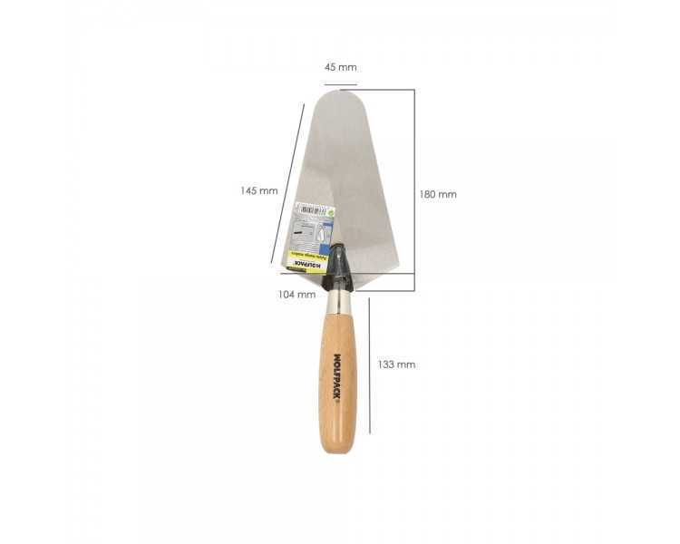 Paleta Wolfpack Plus Mango Madera 348    180 mm.
