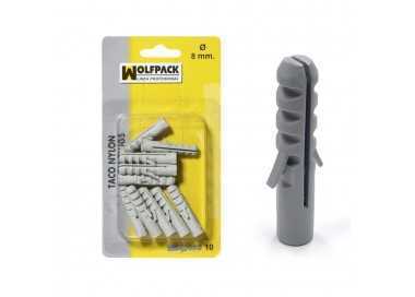 Taco Nylon          7 mm.  (20 Piezas)