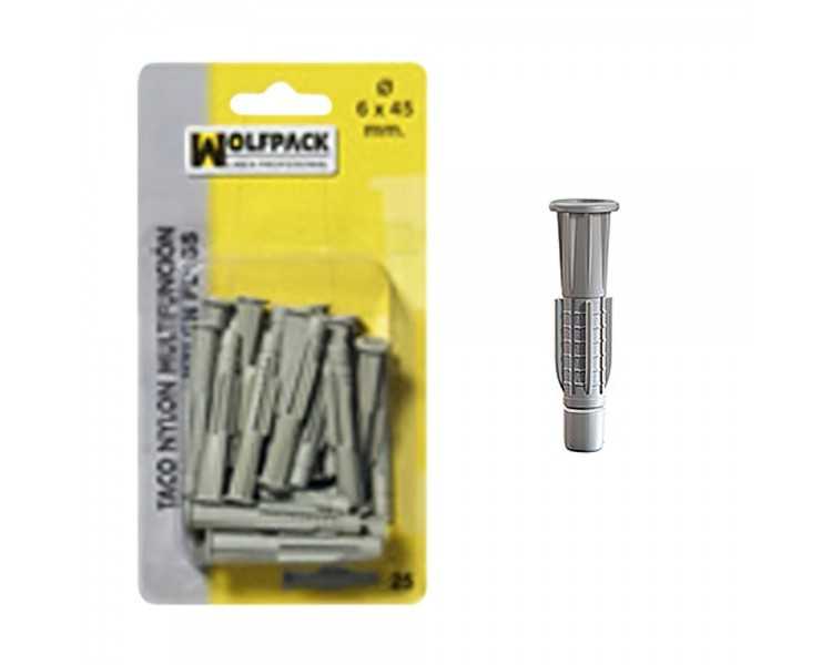 Taco Multiaccion MU 10x60 mm. (10 Piezas)